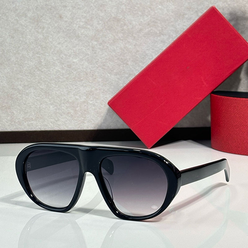 26SS Men Womens Sunglasses Acetate Sunglasses with Oversized Designer Designed Front Pilot Large Frame High Quality UV400 Protective Belt Box PR05