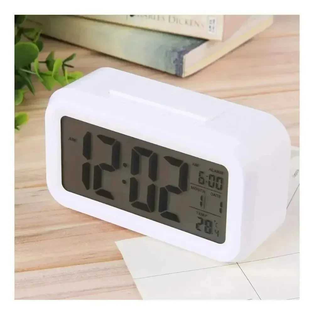 1pc LED Digital Alarm Clock Backlight Snooze Data Time Calendar Desktop Multifunction Electronic Backlight Table Clock M251205 - view 3