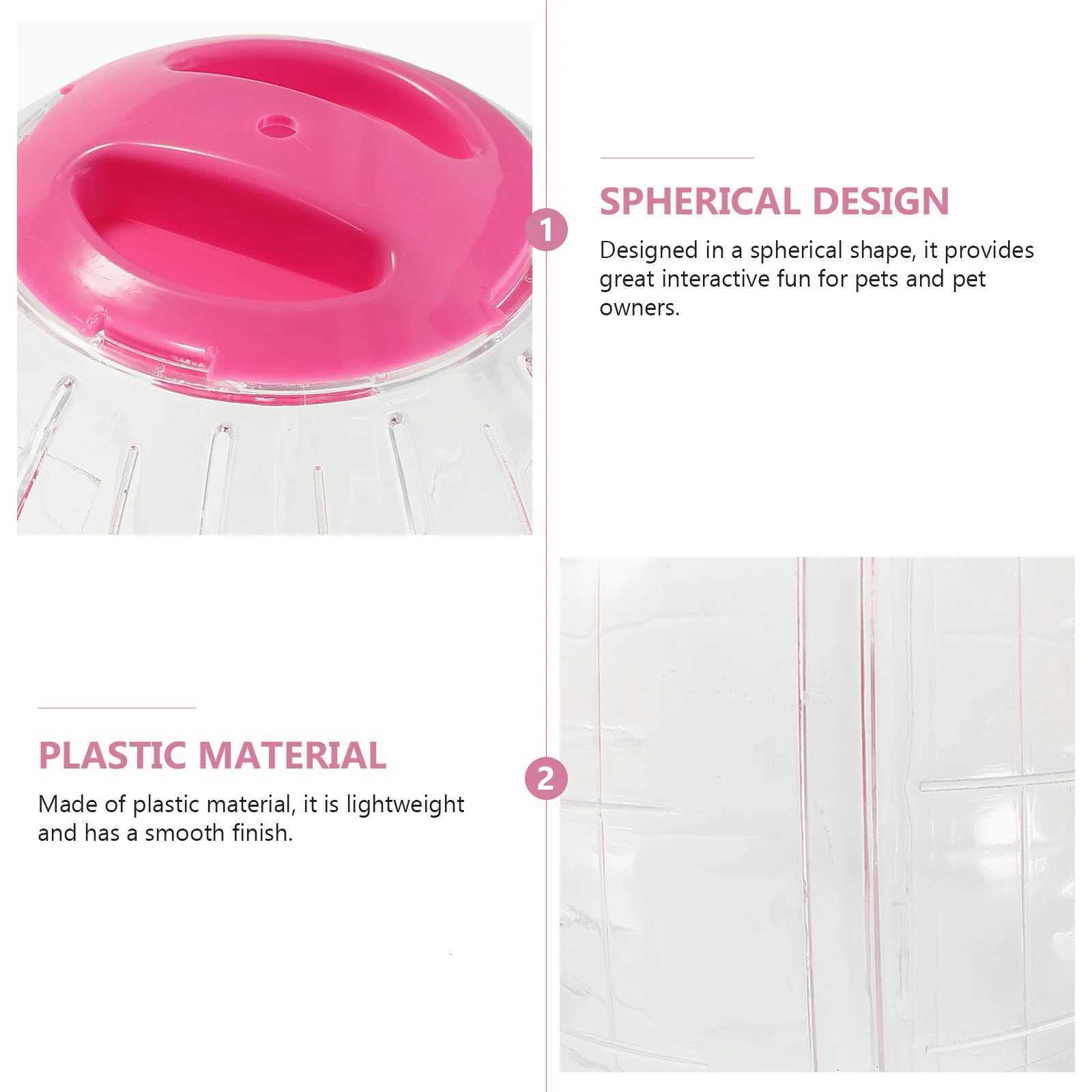 Ball Mini Lightweight Portable Small Animal Hamster Exercise Ball Exercise For Safe Play Cleaning Pet M251205