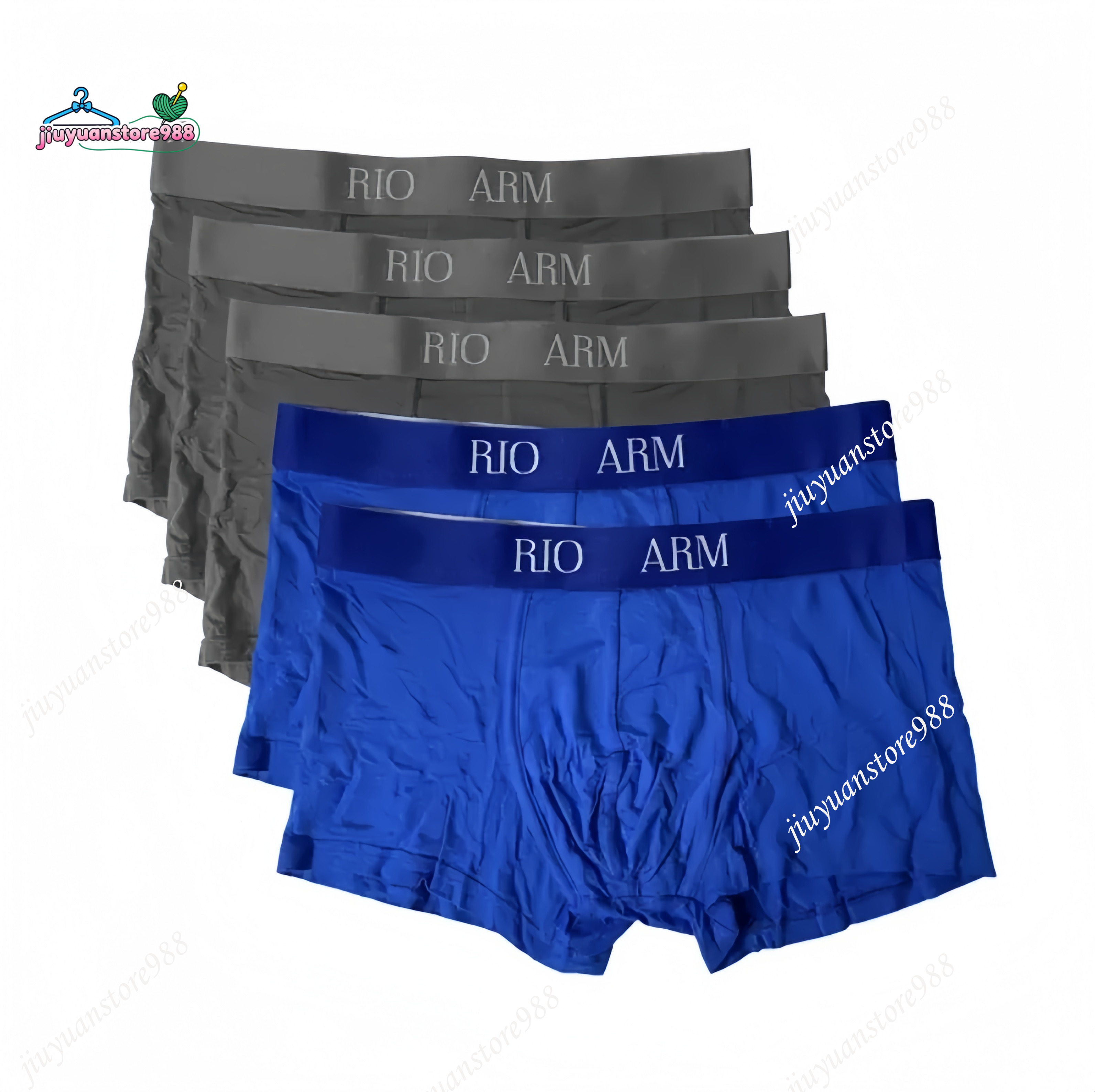 Emmpporio Armmaani boxer Designer Underwear Mens short Male Soft Underpants Man Luxury Brand Comfortable Boxershorts Boxer multiple colors boxers for men 5 pcs ca5