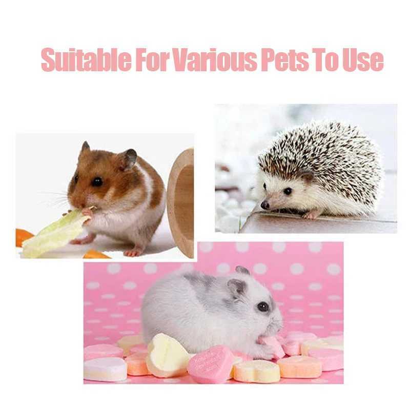 18cm Hamster Running Disc Toy Sport Running Silent Transparent Small Pet Rotatory Jogging Wheel Toys Pet Cage Supplies M251205