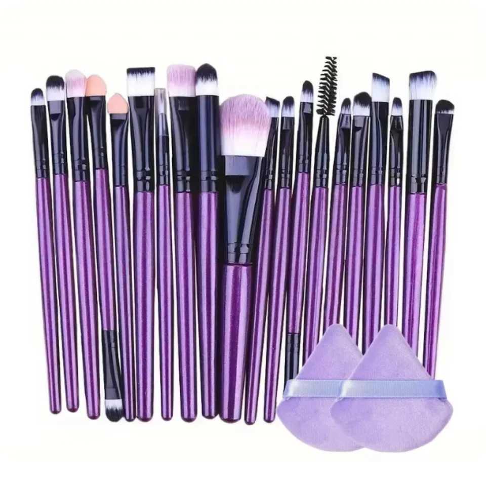 20Pcs Makeup Brush Set Eyeliner Brush Blending Brush Makeup Brushes for Cheeks Eye Cosmetic Foundation Brush Make Up Brushes SetT251205