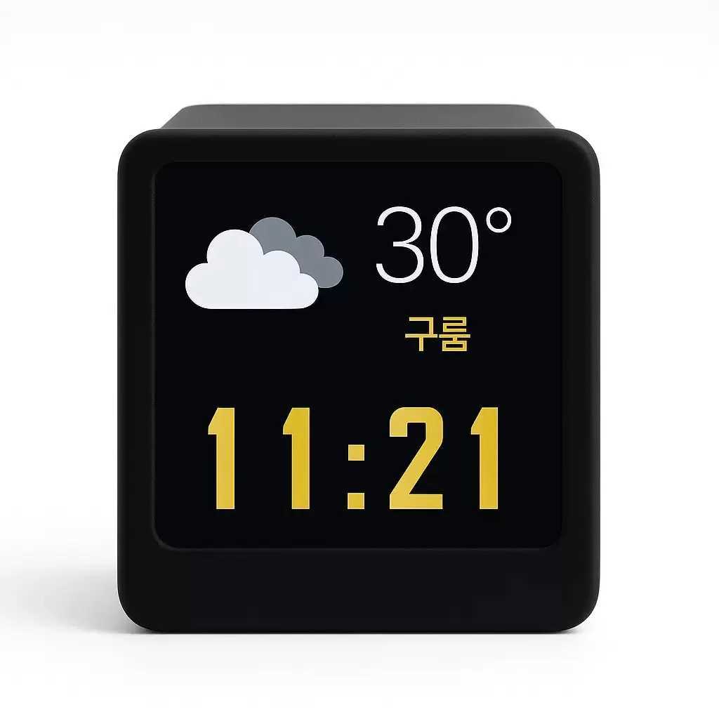 Mini New WiFi Desktop Animated Weather Clock Gift Creative Ornament Multi-Functional Weather Station M251205 - view 4