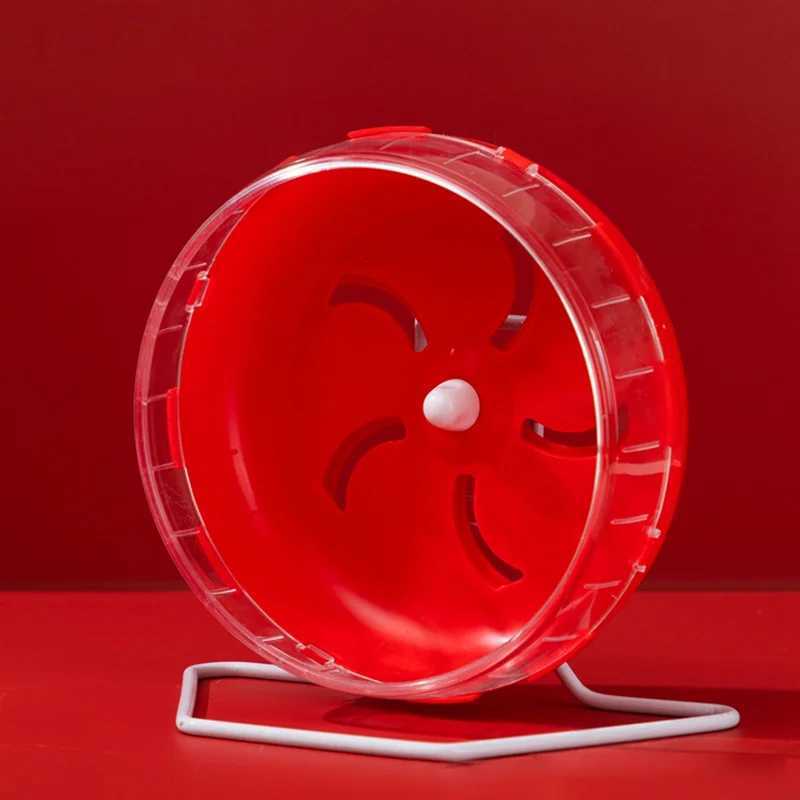 AT13 Hamster Wheel Rat Small Mice Silent Jogging Hamster Gerbil Exercise Play Brackets Accessories B M251205