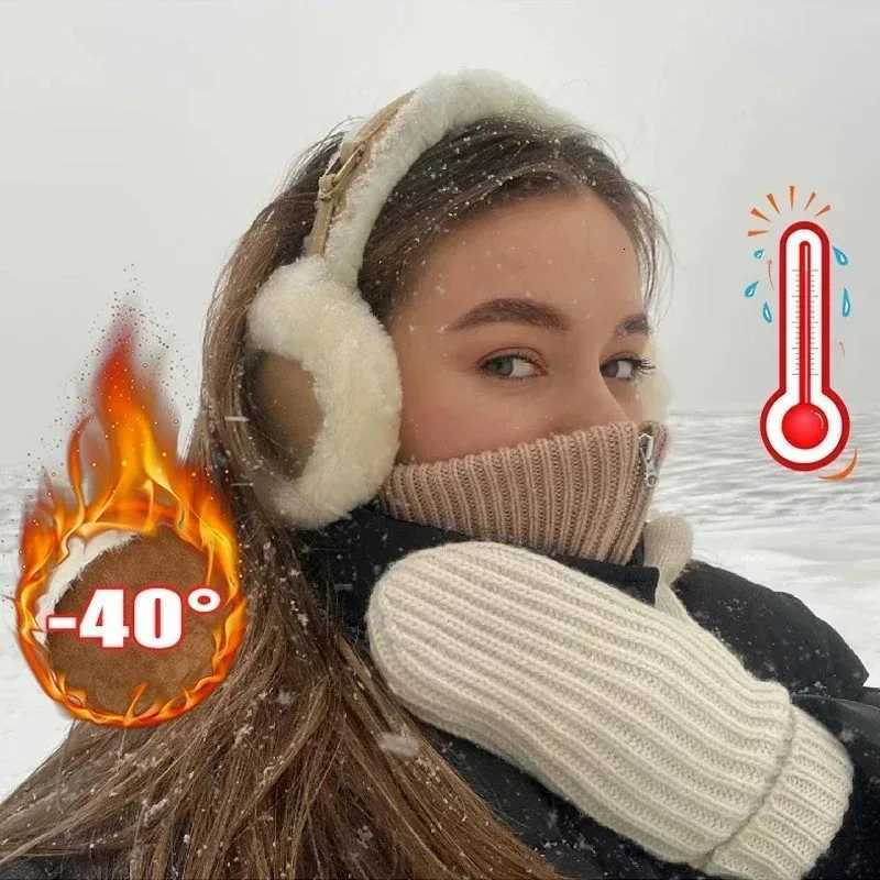 1-3PCS Autumn and Winter Warm Earmuffs for Men and Women Plush Ear Warmers Foldable for Cold Weather Christmas GiftXJ251205 - view 5