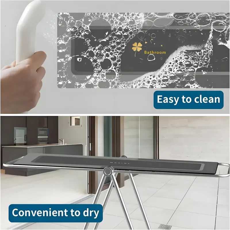VIKAMA Super Absorbent Floor Mats Suitable For Bathroom Non-Slip Absorbent Floor Mats Diatom Mud Bath Mats Quick Drying Soft H251205