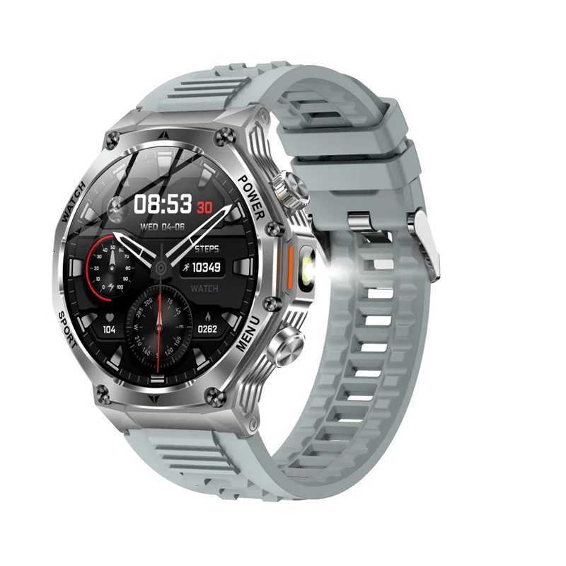 AK82 Smart Watch 18 Flashlight Outdoors Mti-Sports Fitness Tracker Men BT Wireless Calling 800Mah Large Battery Smartwatch Y251205