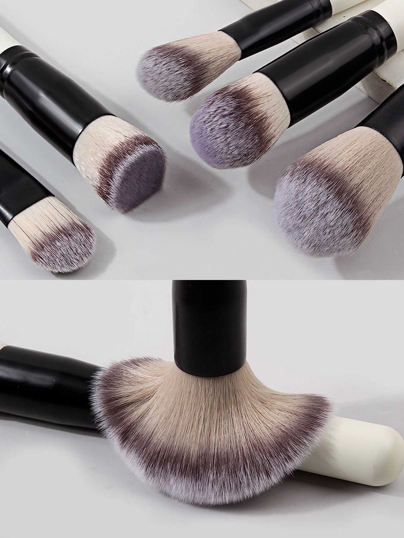 15Pcs Premium Makeup Brushes Set Foundation Brush with Eyeshadow Details Brushes Soft Bristle for Travel School BeginneT251205