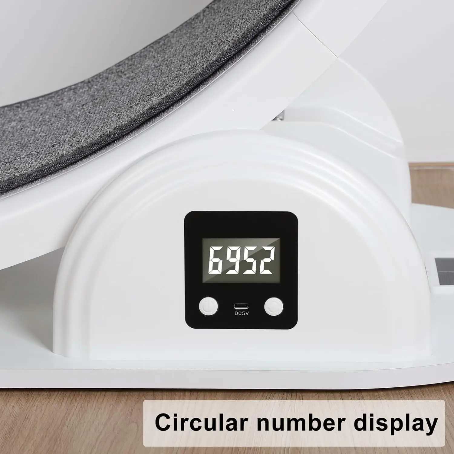 High Quality 41 Inch Large Cat Wheel Running Treadmill Cat Exercise Pet Fitness Toys Wheel Pedometer to Lose Weight M251205