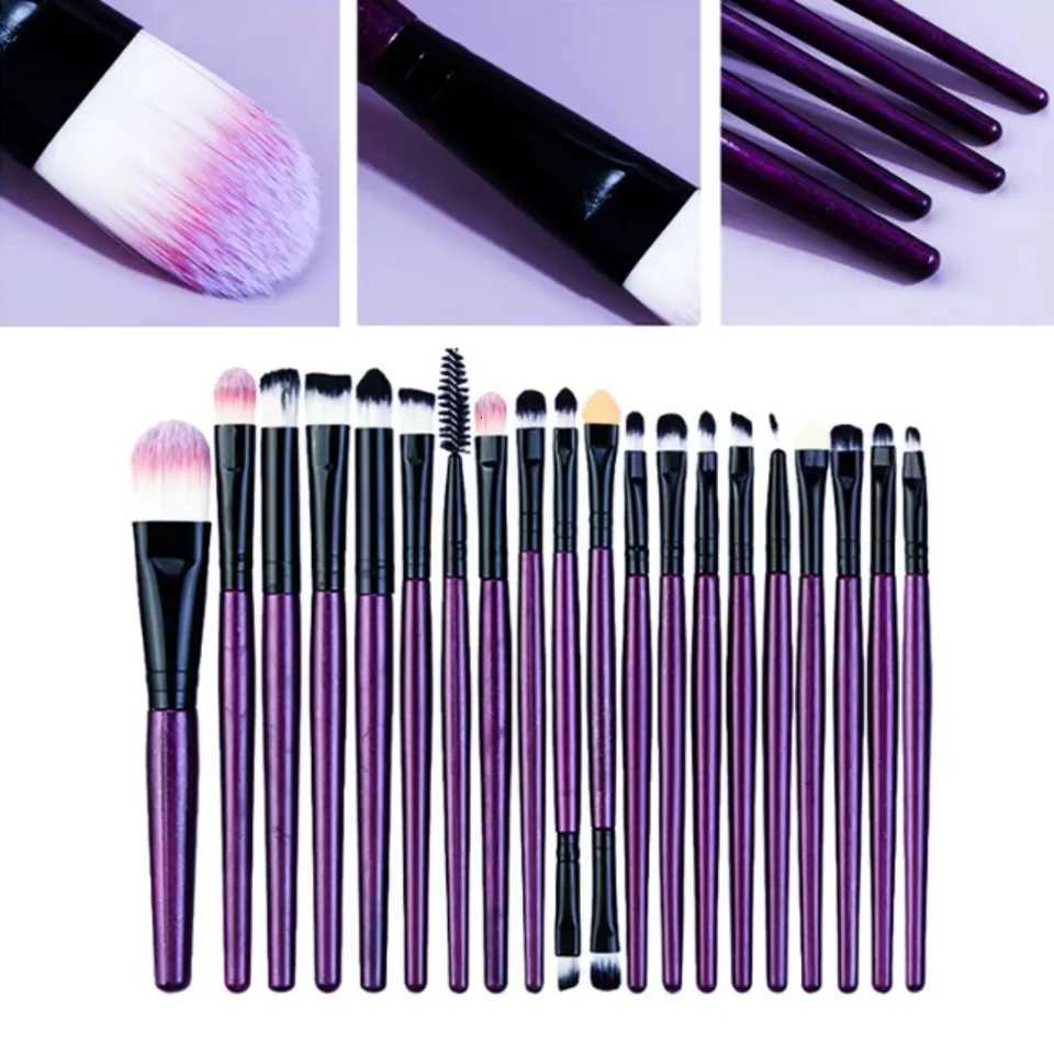 20Pcs Makeup Brush Set Eyeliner Brush Blending Brush Makeup Brushes for Cheeks Eye Cosmetic Foundation Brush Make Up Brushes SetT251205