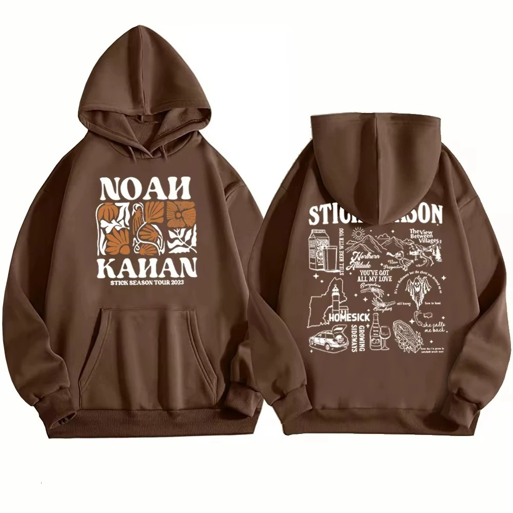 Noah Kahan Stick Season Tour Merch Gift Fans Hoodies Pullover Tops Streetwear Unisex Pullover Oversized Fashion Sweatshirts251129