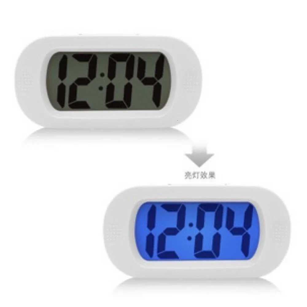 Silicone Shock-proof Drop Mute Creative Snooze Electronic Clock shockproof fall silent clock creative sleepy alarm clock bedside M251205 - view 6