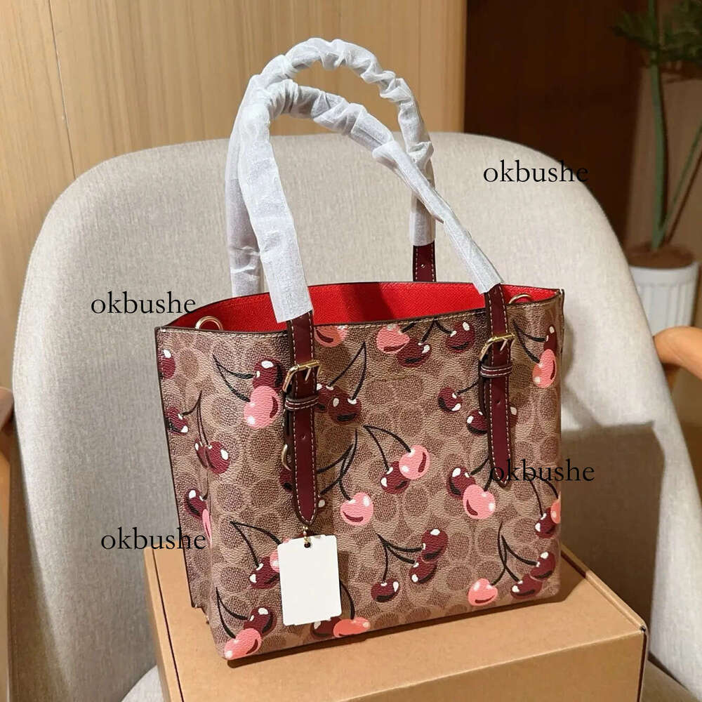 12A Tote Designer Bag shoulder leather large capacity travel women's handbag fashion cherry print crossbody bag DHgate luxury bags g21