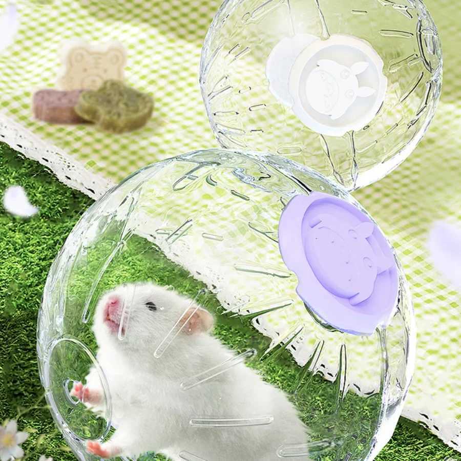 Hamster Exercise Ball- Safe Non-Slip Running for Hamsters Mice Small Pets Ventilated Design with Stable Base - Prevents Foot M251205