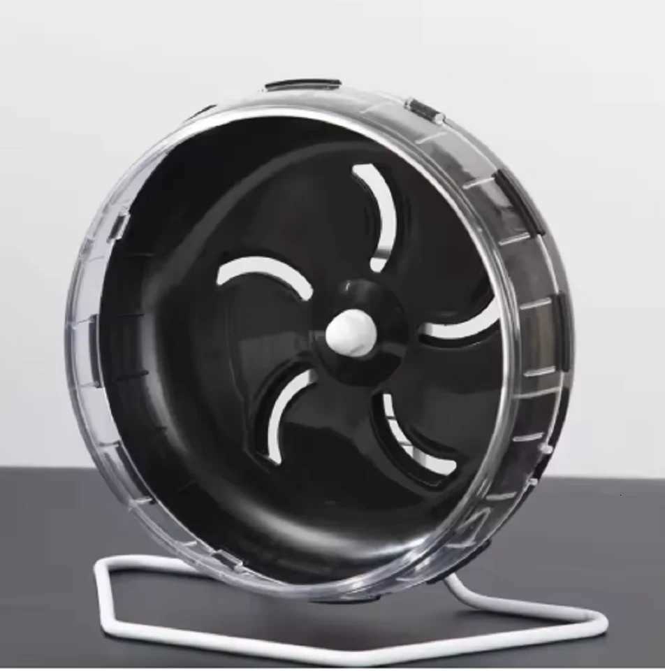 Hamster Sport Running Wheel Rat Small Rodent Mice Silent Jogging Hamster Gerbil Exercise Play Toys Brackets Accessories M251205