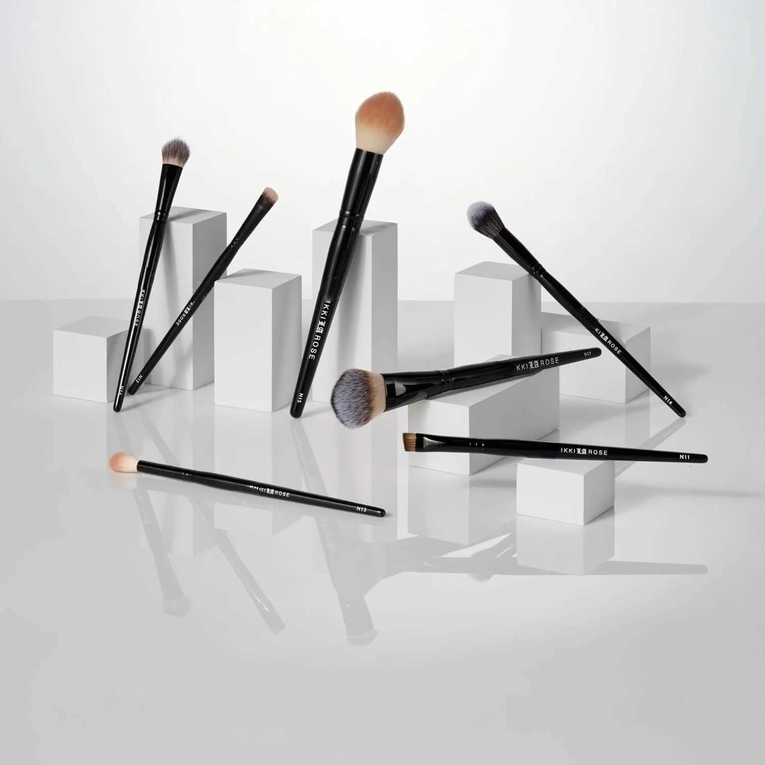 BKNikki Pro Artist Makeup Brush Set 7PCS Professional Face Powder Blush Eyeshadow Brow Liner Cosmetic BrushesT251205