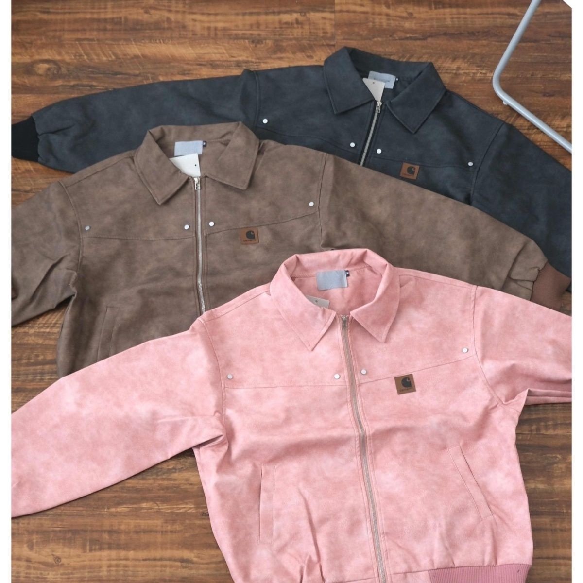 designer jacket mens womens Canvas Hip-Hop Retro