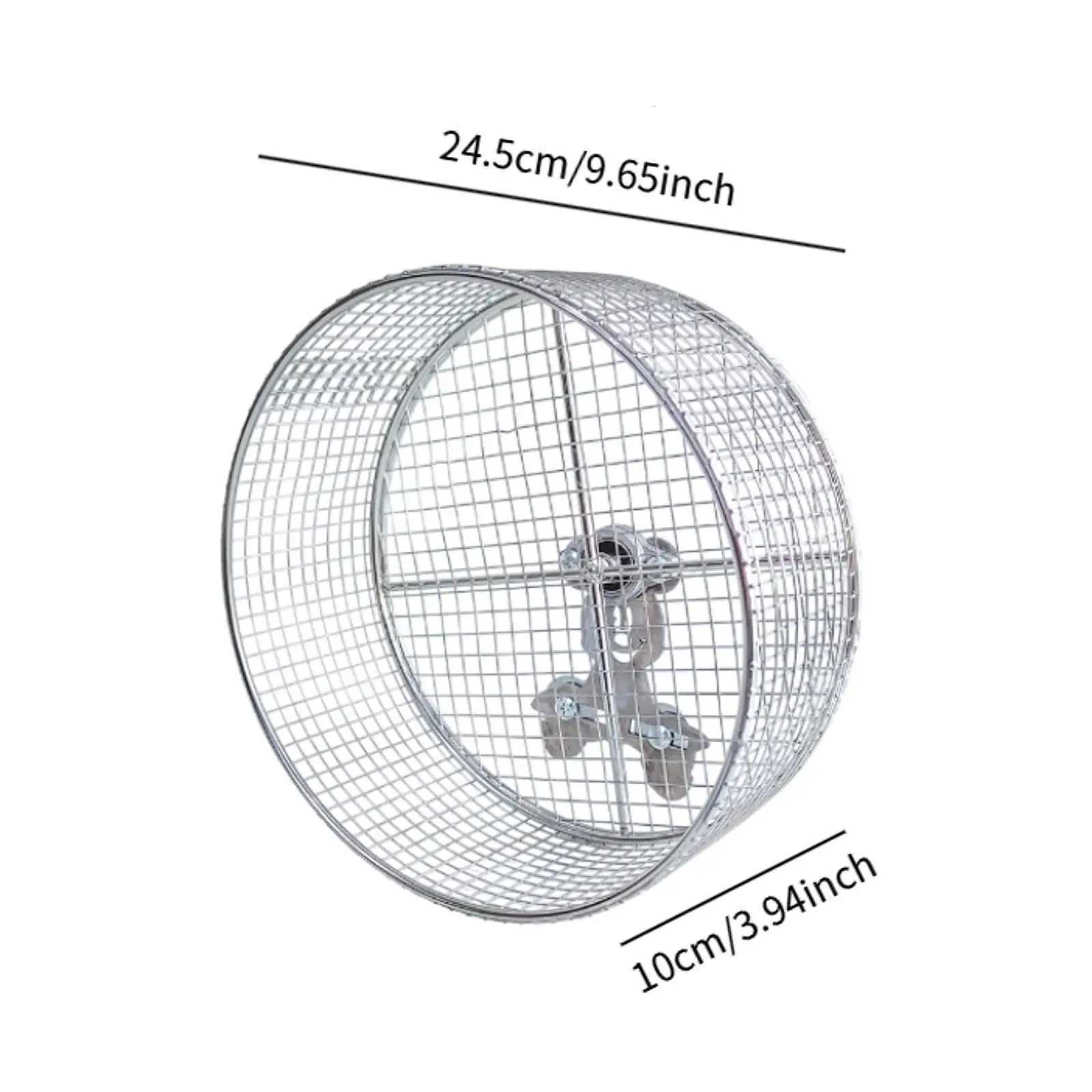 Metal Hamster Running Exercise Wheel Mute Guinea Pig Jogging Wheel Hamster Jogging Small Animals Wheel Accessories M251205