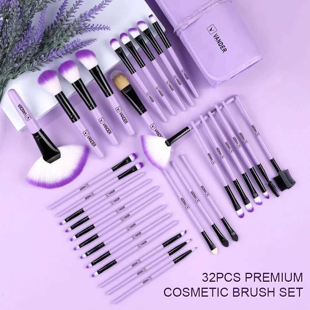 18/32Pcs Makeup Brushes Professional Soft Fluffy Cosmetics Foundation Powder Eyeshadow Kabuki Blending Blush Makeup Brush ToolT251205