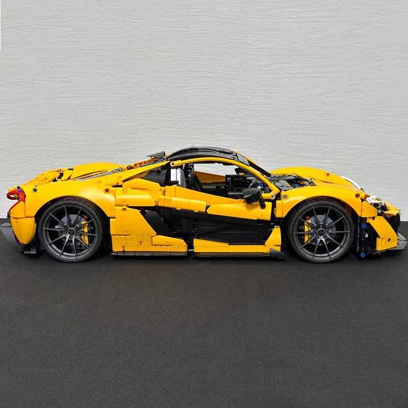 3893pcs P1 Technical Super Car Building Blocks Set - MOC 18 Scale Model Sports Cars Bricks for Adults Toys Gifts for Boys J251205