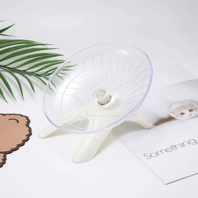 Small Pet Toy Silent Running Practice Wheel Hamster Mouse Hedgehog Parrot Ideal Choice for Small Animals Quiet and Safe Choice M251205