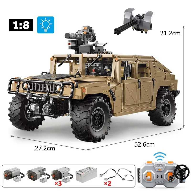 Cada 3935Pcs technical Armored SUV Car Buggy Trucks Pickup Bricks City Off-road Remote Control Car Building Blocks Toy Gifts J251205