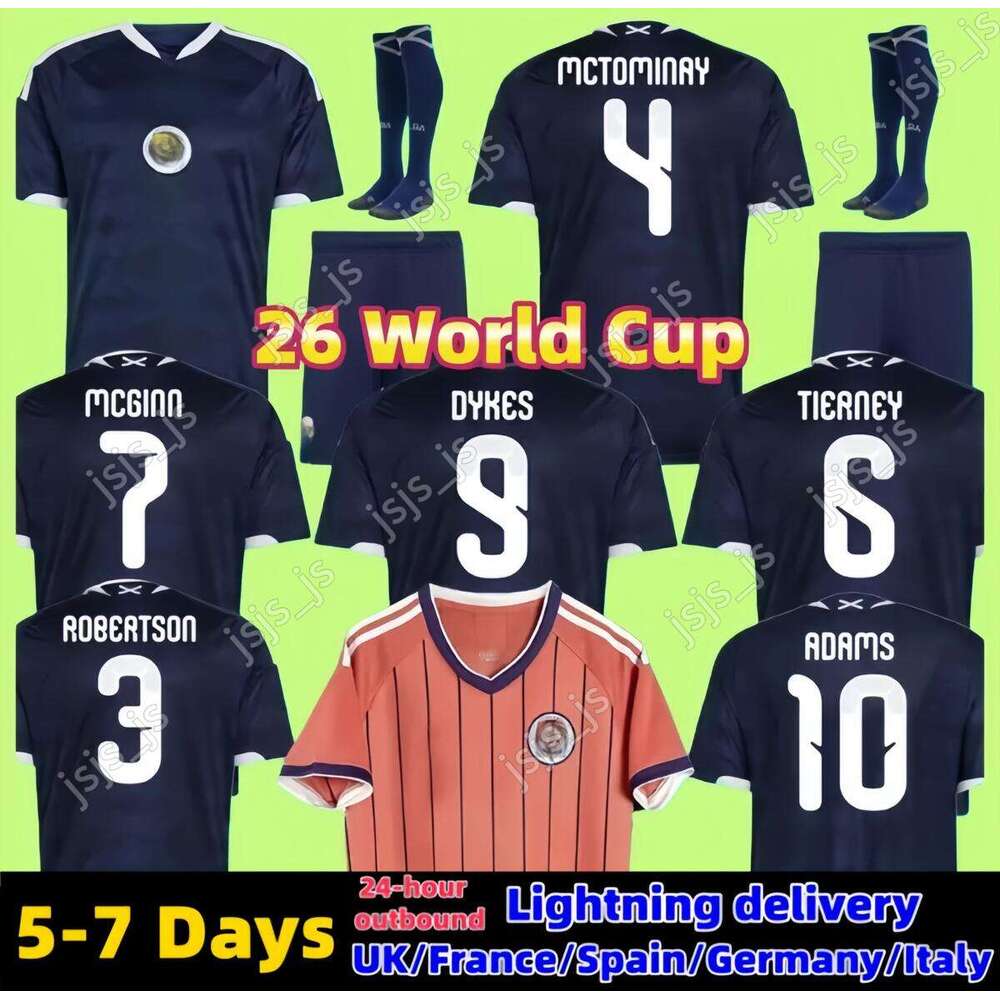 2026 Scotland Football Shirt ROBERTSON McTominay McGREGOR SHANKLAND MCGREGOR Football Shirt maillot de Foot men kids unifrom WOMEN 150TH Scotland Soccer Jerseys
