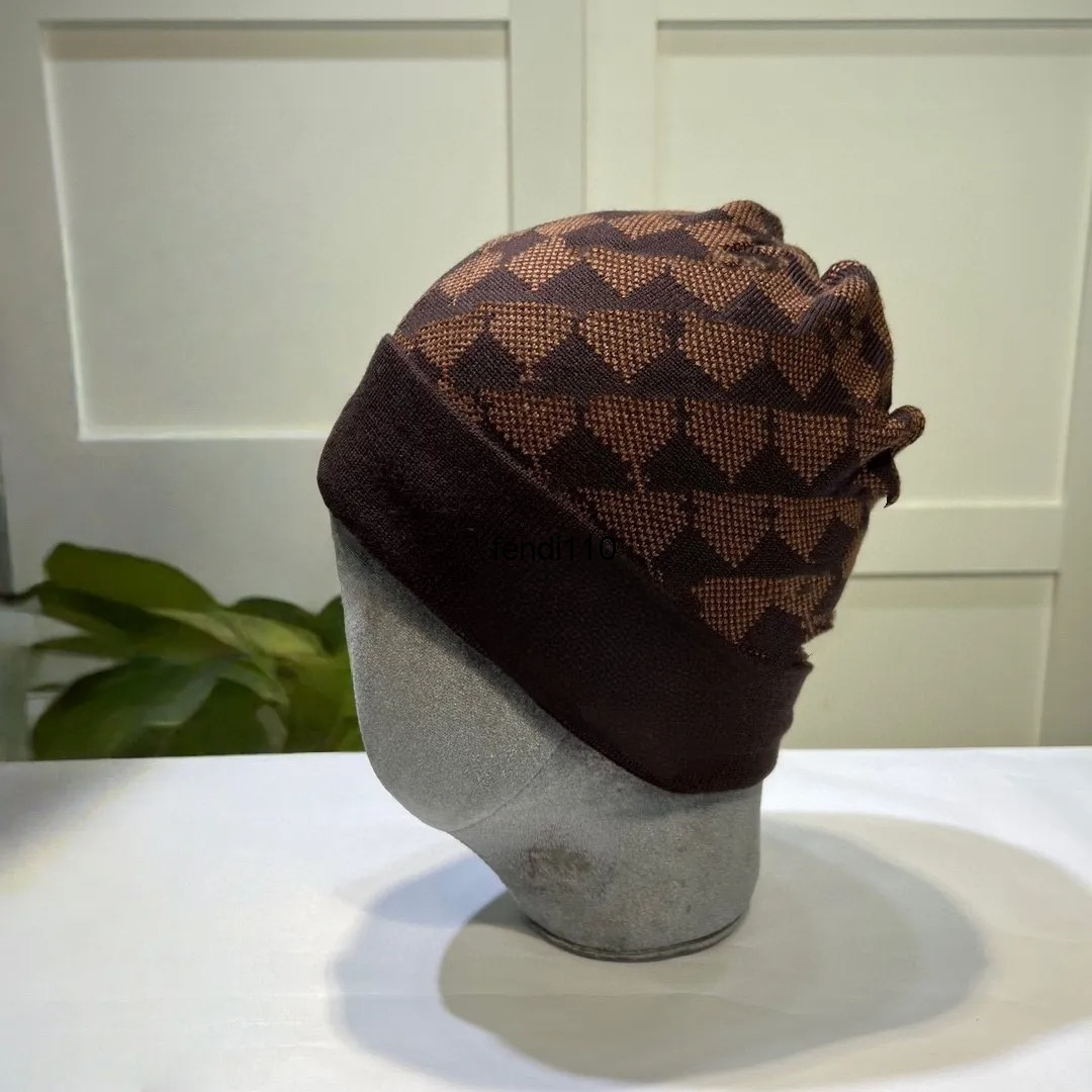 Beanie/Skull Caps brown designer beanie bonnet luxure designer hat Winter knitted beanie designer cap fashion able bonnet dressy autumn hats travel skiing Knitted