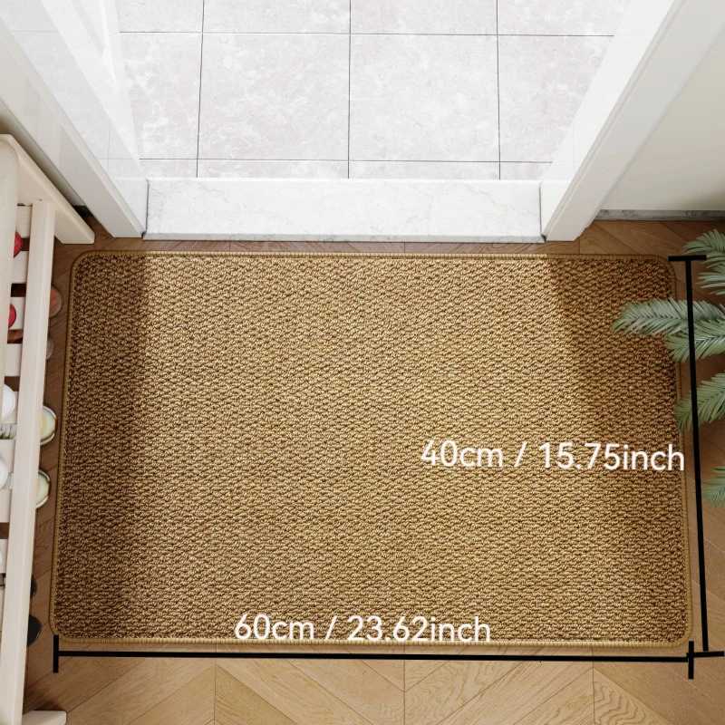 Outdoor Rugs Faux Jute Doormat Effortless Style Durability Every Entrance Floor Carpet Multi-Size 40x60cm/50x80cm/80x120cm H251205