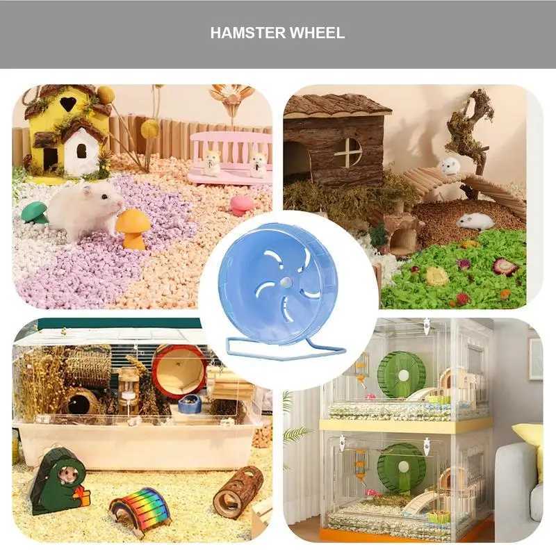 Rat Exercise Wheel Hamster Sport Running Wheel Small Rodent Mice Silent Jogging Pets Running Sports Gerbil Exercise Play Toys M251205