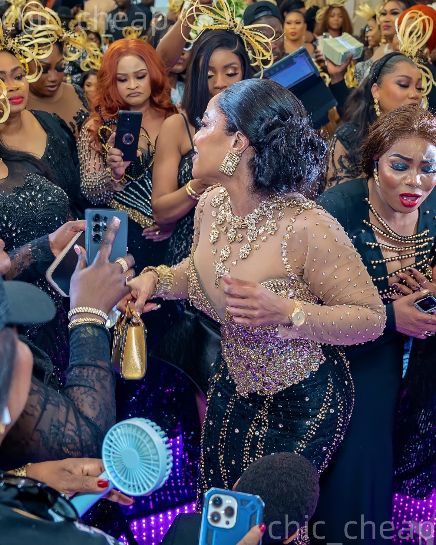 Aso Ebi Black Mermaid Prom Dresses 2026 Beaded Crystals Full Sleeves Evening Formal Party Second Birthday Engagement Gowns Plus Size Dress For Special