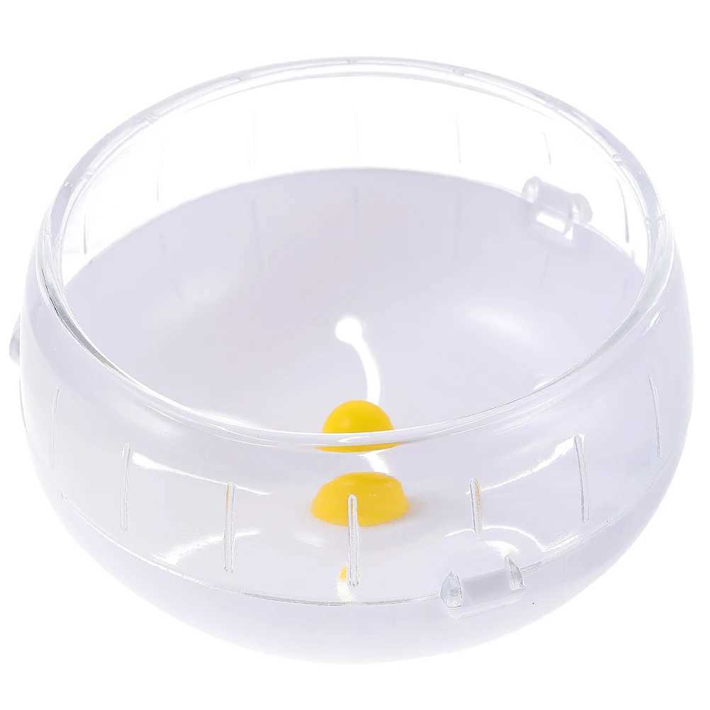 Silent Running Wheel for Hamster Gerbil Hedgehog Chinchilla Guinea Pig 21cm Transparent Pet Exercise Toy Supplies M251205