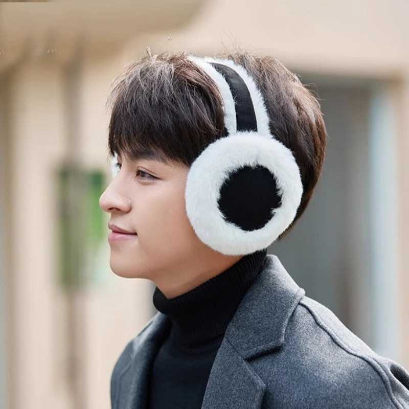 1PC Foldable Design Warm Earmuffs Winter Ear Protection Plush Earmuffs Cycling Protective Equipment Winter SuppliesXJ251205 - view 3