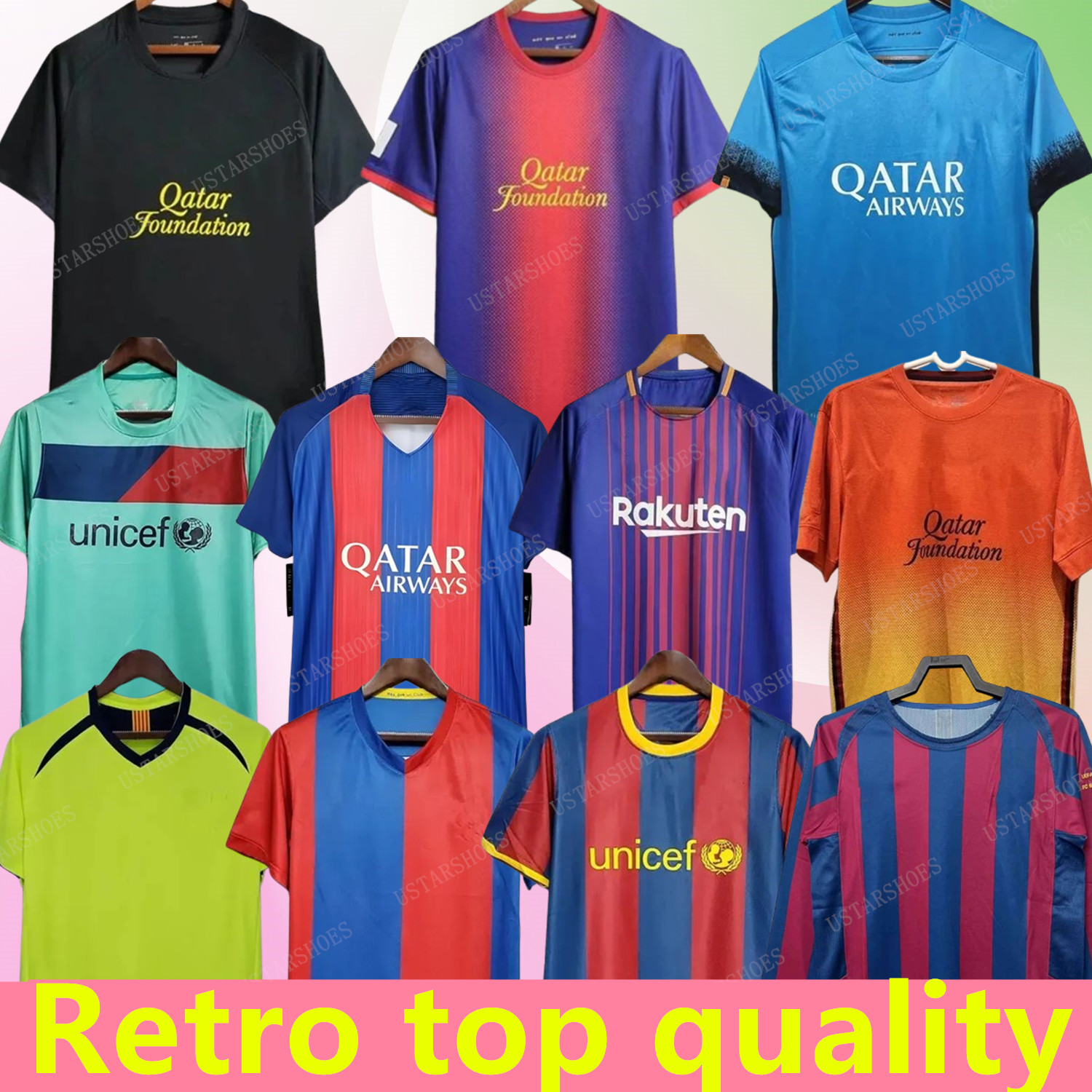 1999 Barcelona Retro soccer jerseys 1980 1982 1984 1991 1992 1995 1996 1997 1998 RONALDO RONALDINHO NEYMAR JR MESSIS XAVI football shirt 80 82 84 91 92 95 96 97 98 99 00