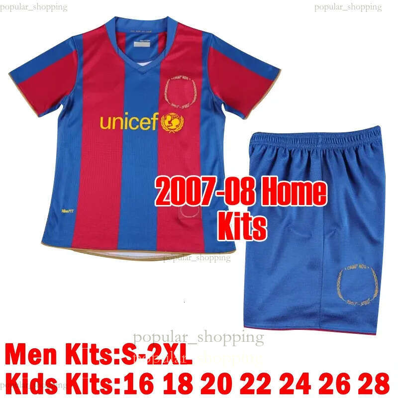 1999 Barcelona Retro Soccer Jerseys 1980 1982 1984 1991 1992 1995 1996 1997 1998 RONALDO RONALDINHO NEYMAR JR MESSIS Football Shirt Kid Kids Jerseys F7d