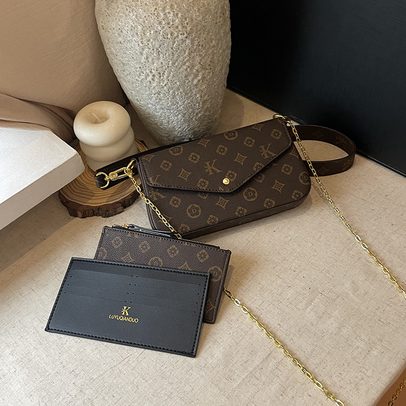 New Free Shipping Small Bag Women'S New Vintage Envelope Bag Chain Bag Fashion Shoulder Crossbody Bag 2025s hot