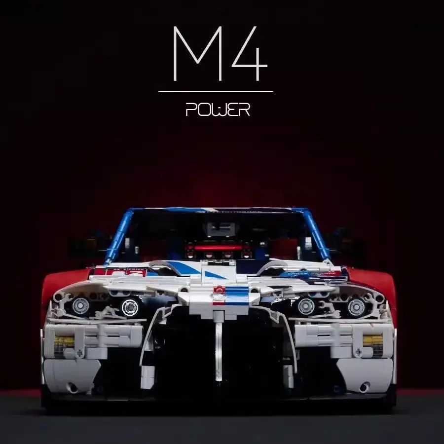 4556PCS MOC Technica M4 Supercars Building Blocks City Speed Super Racing Model Bricks High-Tech Toys Gift for Boys Kid Adult J251205