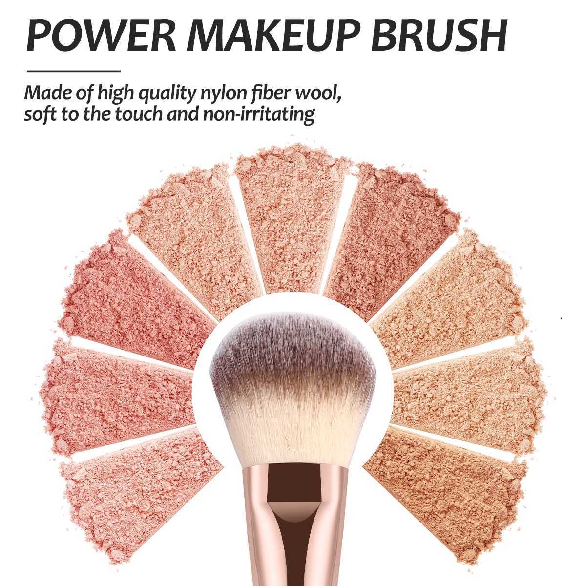MAANGE Professional Makeup Brush Set 7pcs for Cosmetic Foundation Powder Concealer Blush Brush Blending Soft Bristles BeautyT251205