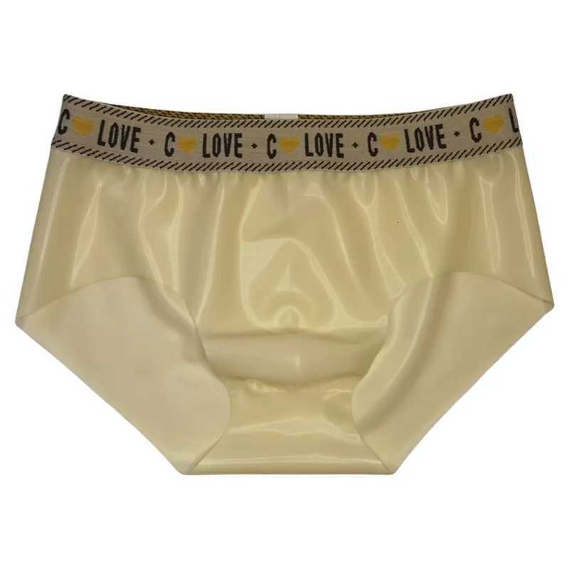 Men Sexy Latex Briefs Seamless Invisible Panties Nightwear Sexy Translucent Rubber Underwear Scrotum Bulge Low Waist Porno Pants X251205 - view 4