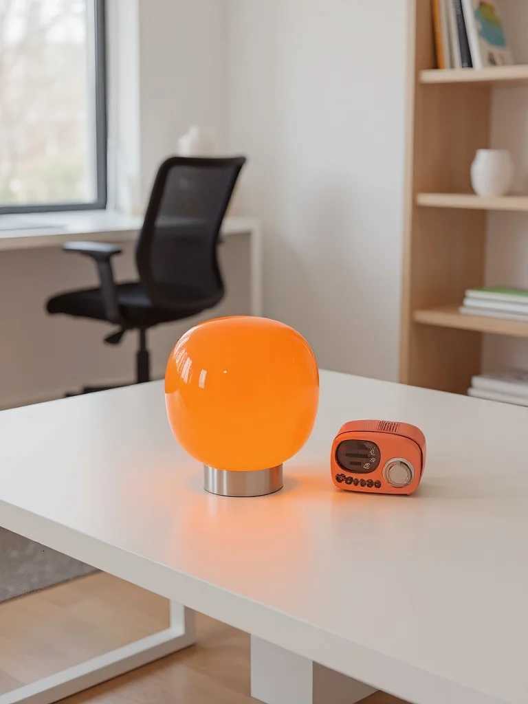 Macaron Glass Table Lamp for Hotel Bedroom Bedside Living Room Trichromatic Dimming Decoration Modern Minimalist Desk Lights Z251205
