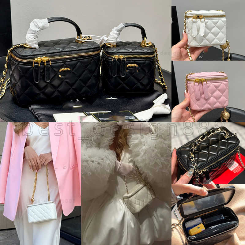 TB BHULAMTE Designer Sheepskin Bag Genuine Leather Ladies' Bag Golden Ball Quilted Chain Bag High-end Luxury Bag Lipstick Crossbody Small Square Bag Evening Bags2025