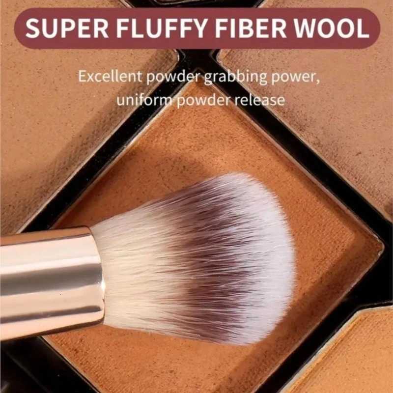 Double Ended Foundation Brush Set Flat Top Angled Contour Makeup Brushes For Liquid Powder Cream BlendingT251205