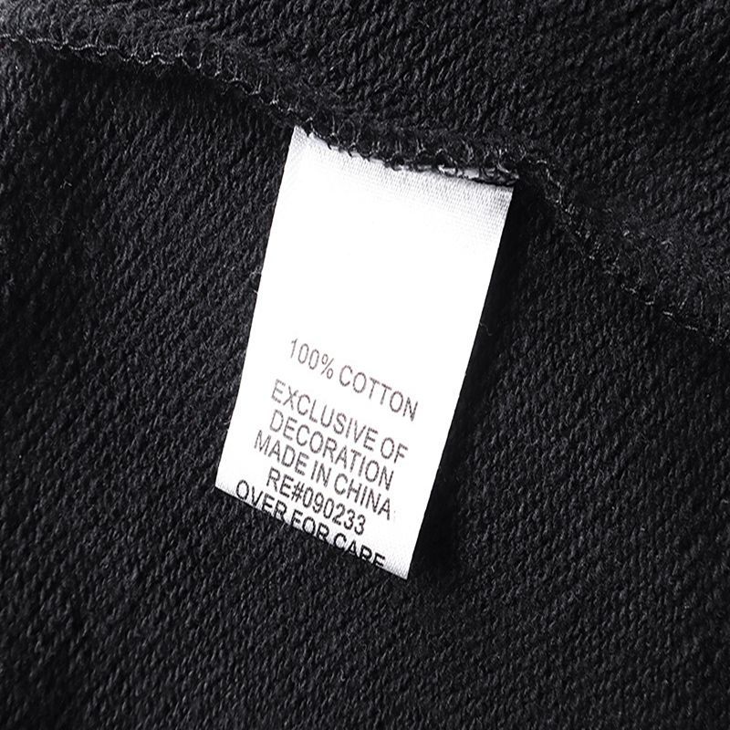 MIXED EMOTION Zipper Hoodies Sweatshirts Sweatpants Unisex High-Quality Streetwear Hip-Hop Rhinestone White Ink Direct-Print for Men and Women