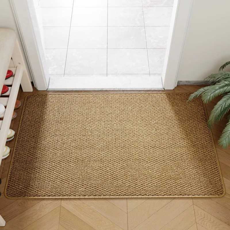 Outdoor Rugs Faux Jute Doormat Effortless Style Durability Every Entrance Floor Carpet Multi-Size 40x60cm/50x80cm/80x120cm H251205
