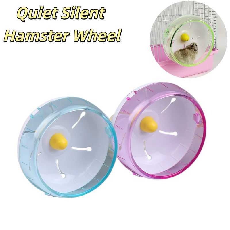 1Pc Quiet Silent Hamster Wheel Smooth Running Exercise Ball for Golden Hamsters Gerbils Mice Cage Toy M251205