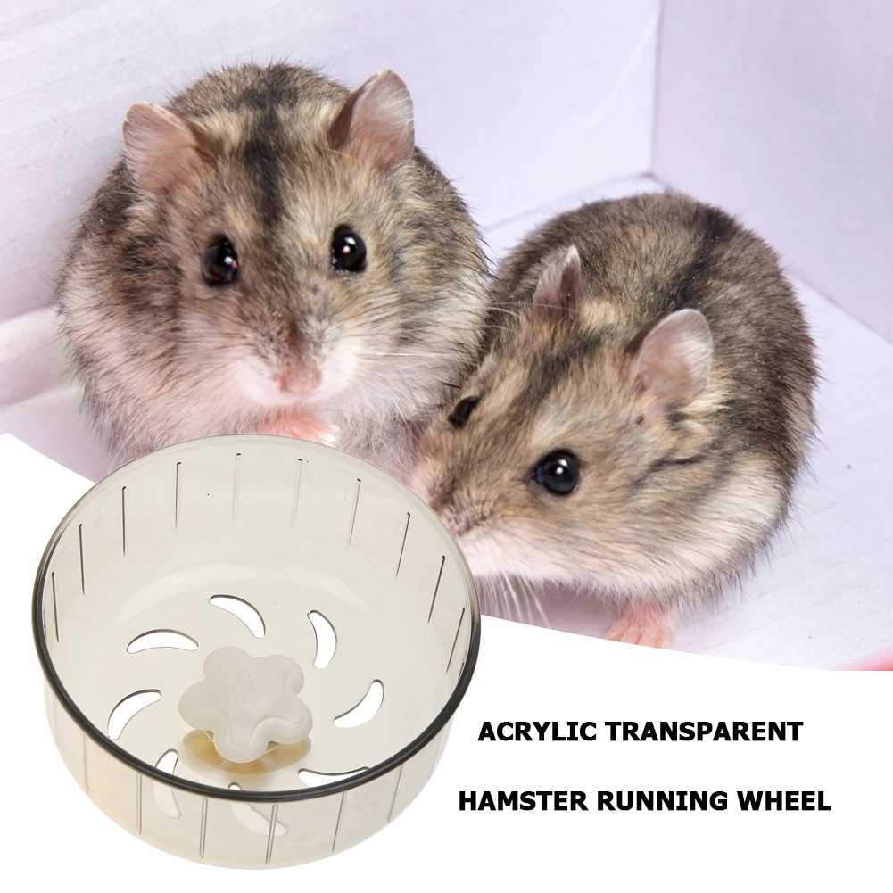 Acrylic Transparent Hamster Wheel Running Treadmill Exercise Wheel for Small Pet M251205
