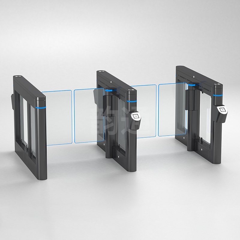 Factory-Customized Speed Gate Turnstile for Kindergarten/Playground - Face Recognition & QR Code Ticket Checking, Safe Fast-Pass Access Control Barrie