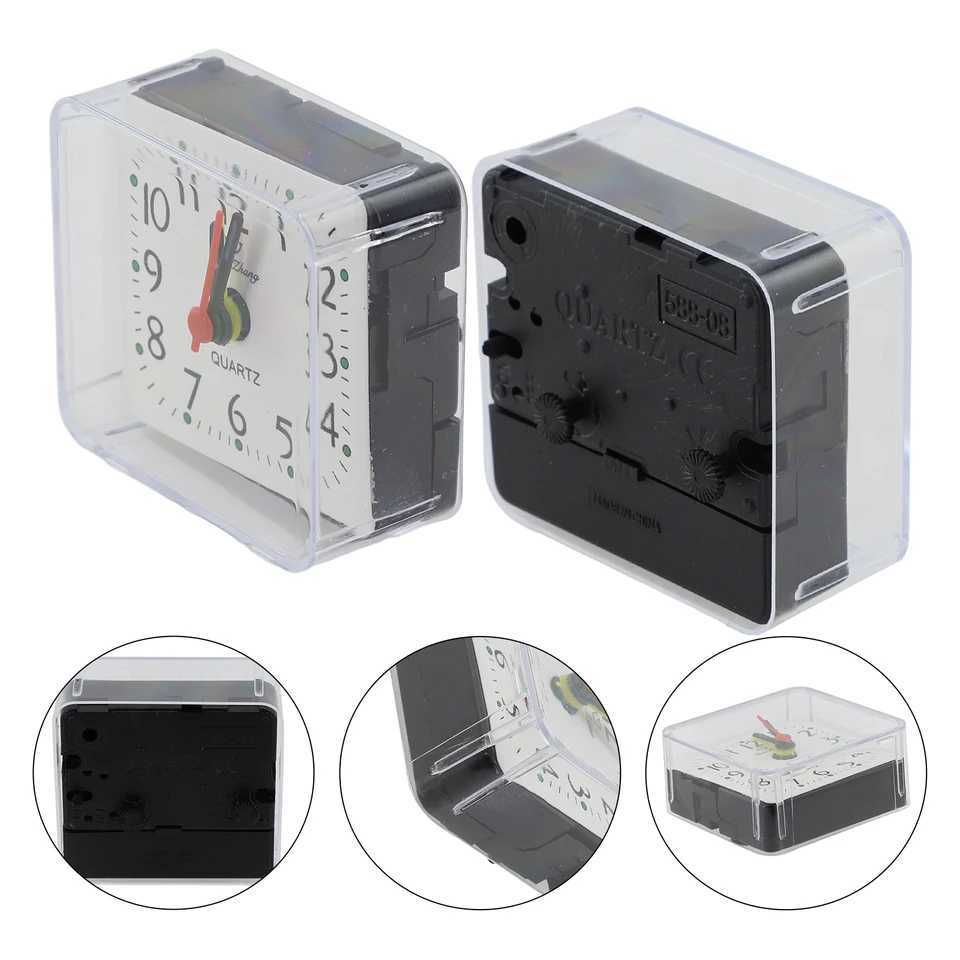 Digital Alarm Clock Bedside Small Alarm Clock Quartz Battery Operated Square Student Bedroom Wake Up With Beeping Sound M251205 - view 3