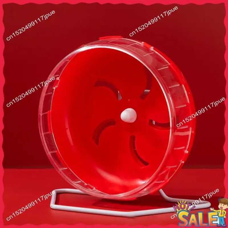 BOFO Hamster Wheel Cat Running Wheel Rat Small Mice Silent Jogging Hamster Gerbil Exercise Play Toys Brackets Accessories D M251205
