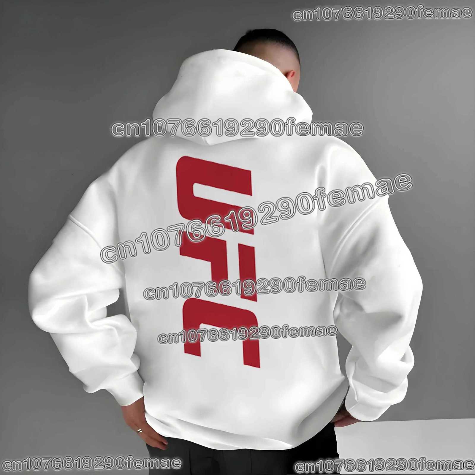 MMA 2026 Men Cotton Hoodie Training Sweatshirt Loose Fit Comfortable Sportswear for Daily Boxing Fighting Gym X2512051